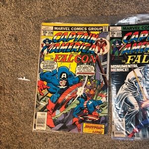 Captain America comic book lot